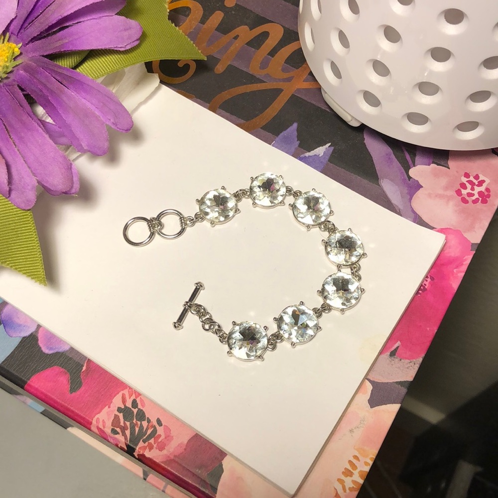Silver & Stone Bracelet